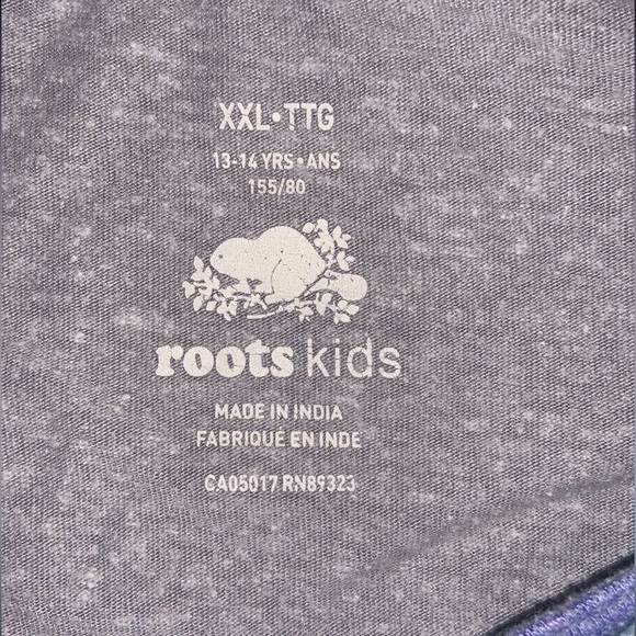 Roots tank top NWT activewear -casual wear with multicoloured logo on the front - Picture 4 of 4